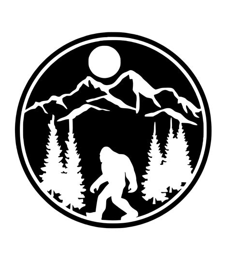 Sasquatch Silhouette