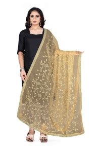 RR Fashion Net Embroidered Women Dupatta - Buy RR Fashion Net ...