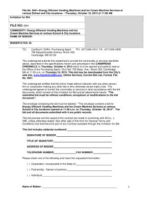 Fillable Online www2 cambridgema 5941--Energy Efficient Vending ...