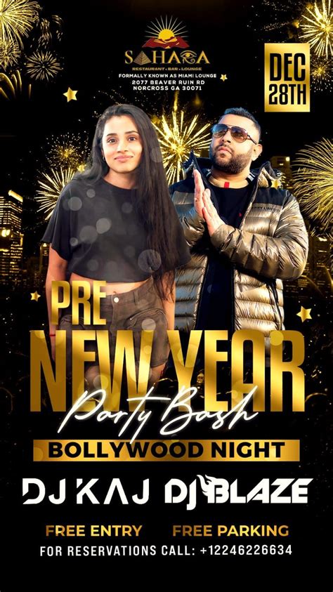 PRE NEW YEAR PARTY BASH -BOLLYWOOD NIGHT-ATLANTA, Beaver Ruin, Norcross ...