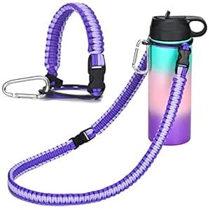 WEREWOLVES Paracord Handle with Shoulder Strap - Fits Wide Mouth Water ...