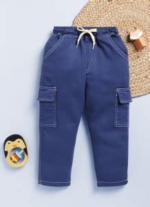 SmartRAHO Jogger Fit Baby Boys Dark Blue Jeans - Buy SmartRAHO Jogger ...