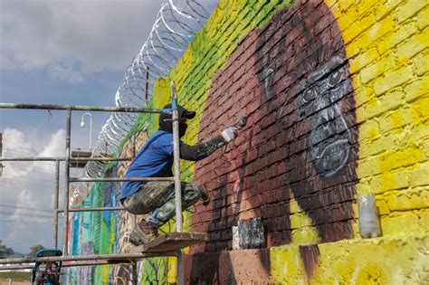 En Huila se pinta el mural más grande de fauna silvestre de Colombia ...
