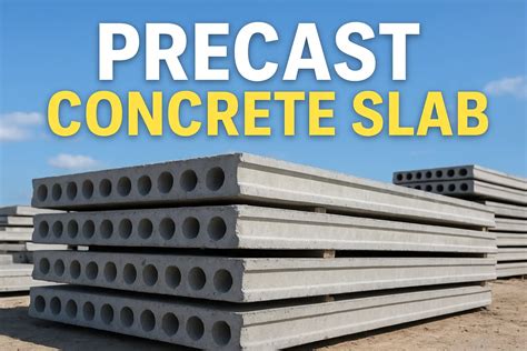Precast Concrete Slabs: Types, Uses, Advantages & Cost 2026