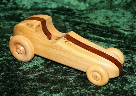 Homemade Wooden Race Car