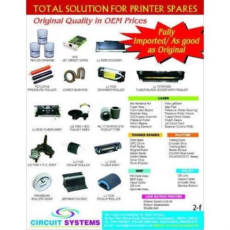 Laser Printer Spares - HP LJ P1007 Paper Pick Up Roller Trader ...