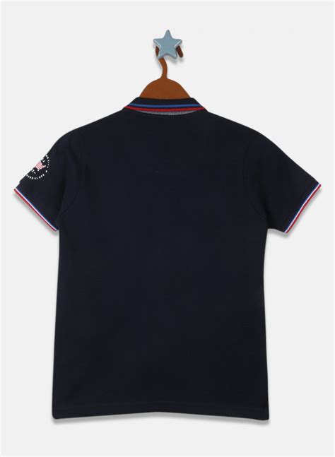 Buy Boys Navy Blue Printed T-Shirt Online in India - Monte Carlo