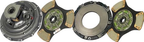 IATCO 107142-4-IAT 14" x 2" Stamped Steel Clutch (Two-Plate, 3-Paddle ...