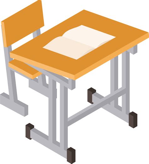Classroom Desk Clipart