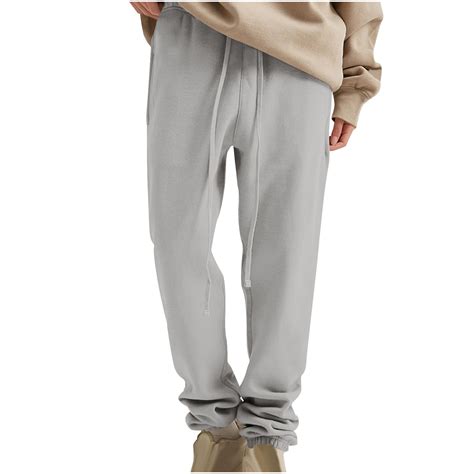 Men Sweatpants Clearance Sale! ZVNAΖH Mens Cotton Sweatpants Loose Fit ...