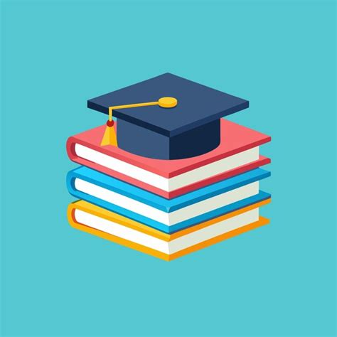 Design of graduation books and caps | Premium AI-generated vector