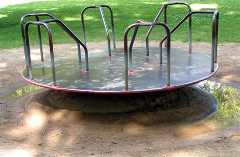 Playground Equipment Spinning Wheel