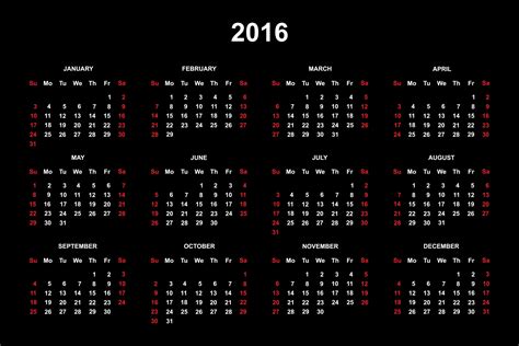 年間カレンダー 2016年/平成28年 : 【2016年】オシャレな年間カレンダーテンプレート《印刷, 無料,ダウンロード,フリー,平成28年 ...