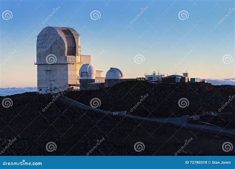Haleakala Observatory Maui Hawaii USA Stock Photo - Image of science, summit: 72780318
