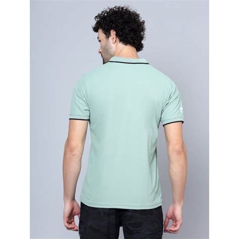 Shiv Naresh SNP01C DualHue Tipped Polo T-Shirt-Saga Green – Sportswing.in