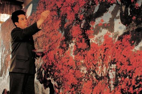 画家邱汉桥山水画《荷香八里》欣赏_凤凰网视频_凤凰网