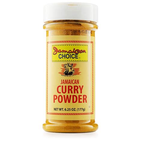 Jamaican Choice Curry Powder 6.25 oz - Authentic Jamaican Flavors | Buy ...