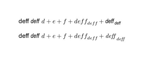 kerning - How to format multi-letter subscripts in math mode? - TeX ...