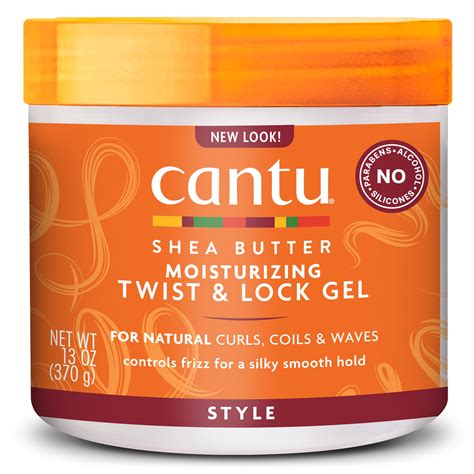 Cantu Moisturizing Twist & Lock Gel with Shea Butter 13 fl oz – Walmart ...