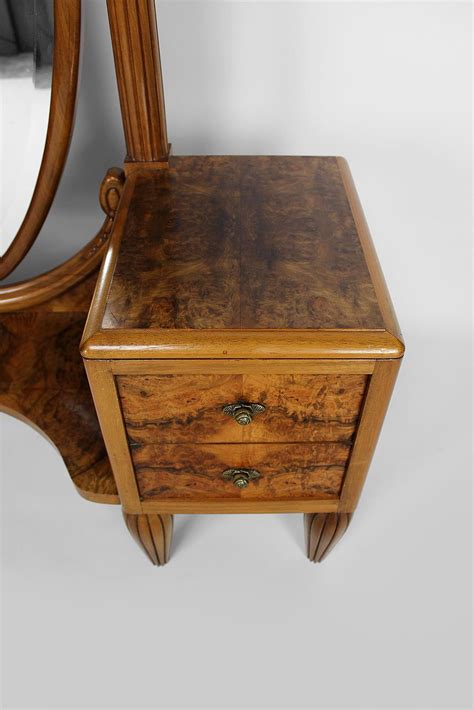 Art Deco Psyche Dressing Table and Pouf by Ateliers Gauthier-Poinsignon ...