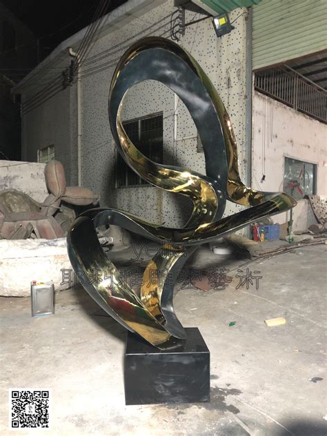 不锈钢大型雕塑 耶利雅雕塑艺术出品 WeChat&QQ：1041772863 TEL：13510679100 | Sculpture art ...