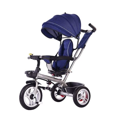 Buy Tricycle Trike Trike Tricycle, Children's Rotating Sunshade 4 In 1 ...