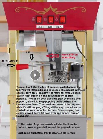 Image result for How to Run a Popcorn Machine