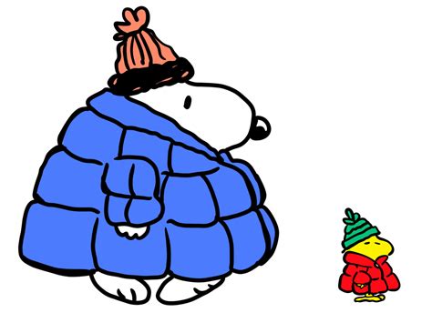 Snoopy Puffer Jacket Clipart in 2025 | Snoopy wallpaper, Snoopy ...