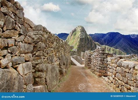 Machu Picchu stock image. Image of cusco, ancien, archaeologist - 50389939