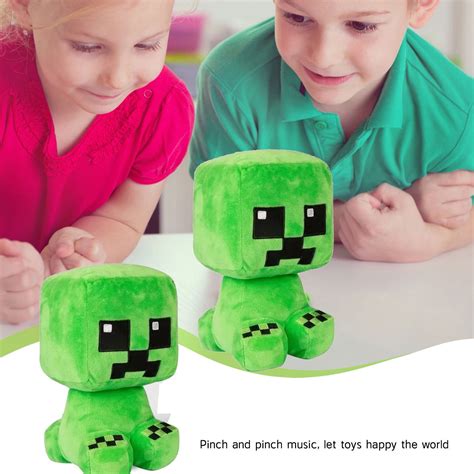Minecraft Creeper Plush - Soft Stuffed Animal Toy, Multi-colored, No ...