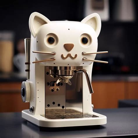Cat Coffee Machine 的图像结果