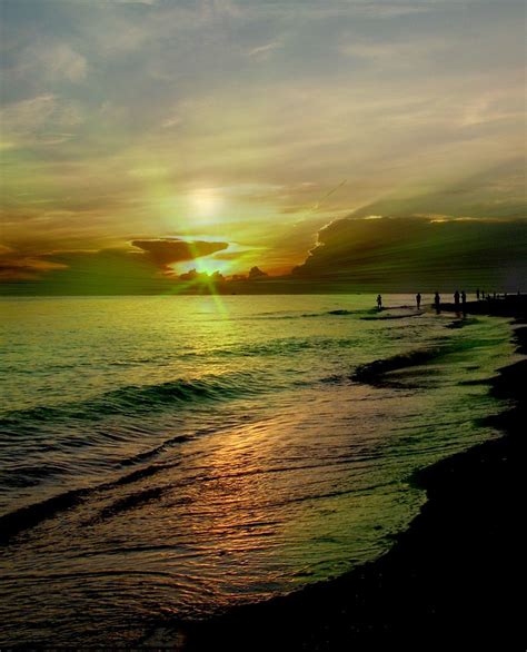 Green Flash at Sunset