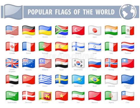Most Popular Country Flags 的图像结果