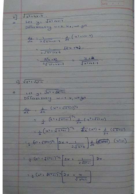 Differentiation Explanation Class 12 的图像结果