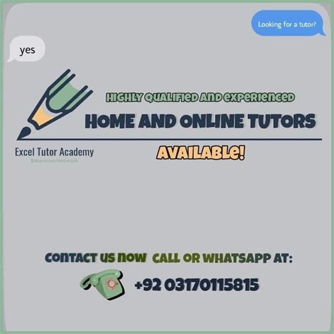 Image result for Tutor Computer Science d'Excel Tutor Available