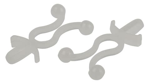 RS PRO | RS PRO White Nylon Cable clamp jumper, 10.2mm Max. Bundle ...