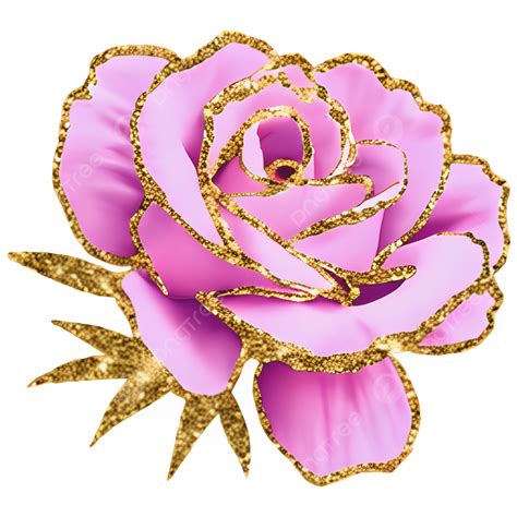Glitter Flower Png