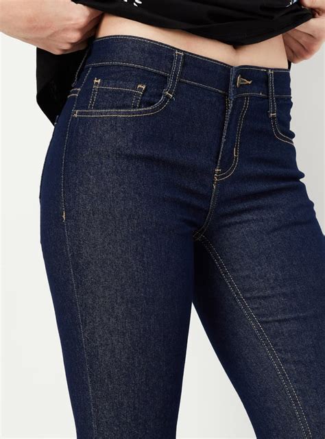 Buy Women Solid Pencil Fit Jeans Online at just Rs. 699.0 ...