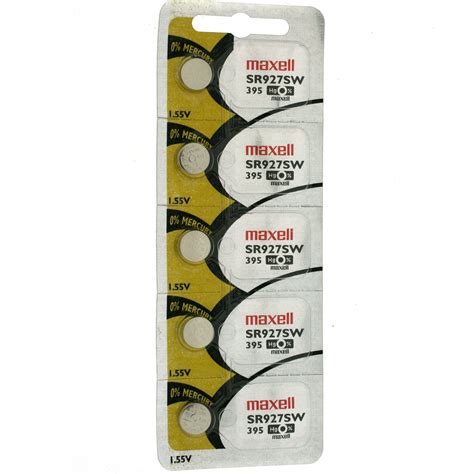 MAXELL 395 Battery SR927SW Watch Parts Watchmaterial