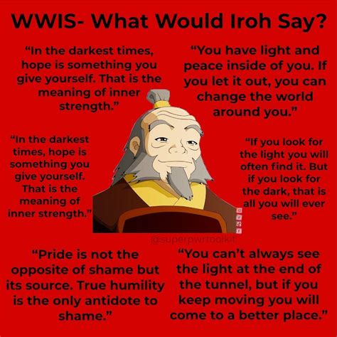Psychology for Geeks on Instagram: "Presenting Uncle Iroh’s words of ...