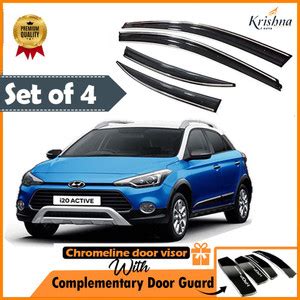 KRISHNA AUTO For Non-convertibles Front, Rear Wind Deflector Price in ...