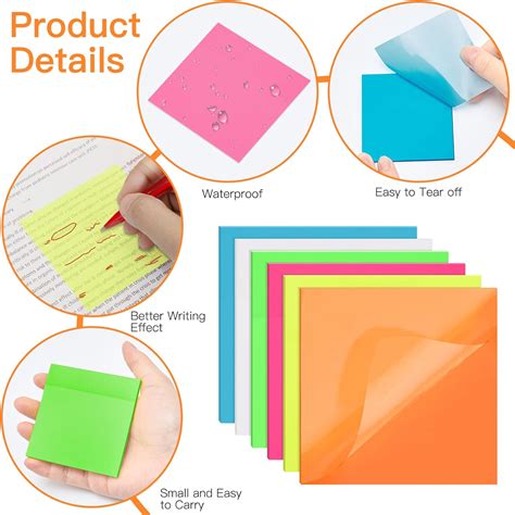 Translucent Sticky Notes Officeworks at Rickey Park blog