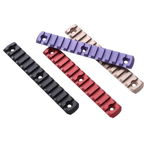 Buy TuFok Mlok Picatinny Rail Adapter - Low Profile Picatinny Rail ...