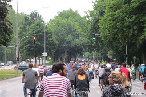 Fotos von der Critical Mass in Hamburg am 26.06.2015