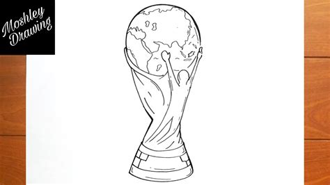 World Cup Trophy Drawing 的图像结果
