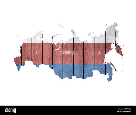 Russian flag map hi-res stock photography and images - Alamy