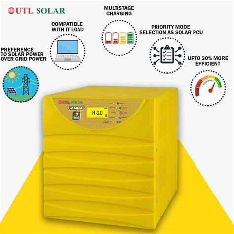 UTL 500 VA Office & Shops | Supports Lithium & Lead Battery with 2 Year ...