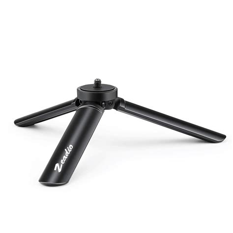 Buy Zeadio Metal Mini Tripod, Max Load 20kg/44lb, Desktop Tabletop ...