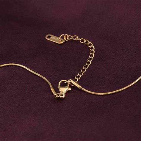 Golden Heart Charm Chain Necklace – PALMONAS