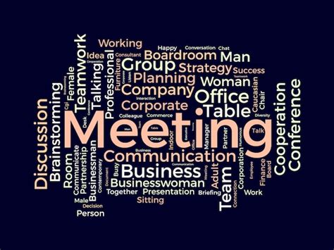 Meeting Word Art 的图像结果